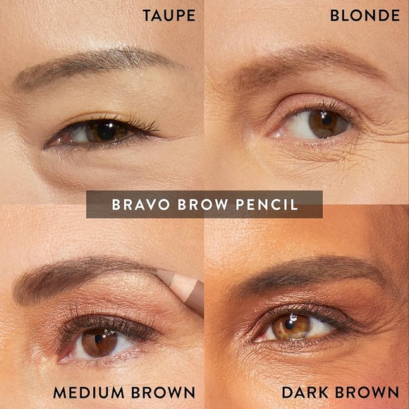 🎄STOCKING STUFFERS🆕 Laura Geller | Bravo Brow Soft Pencil + Brush - Medium Brown - Picture 4 of 13